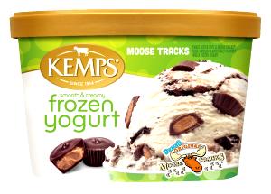 1/2 cup (70 g) Premium Moose Tracks Frozen Yogurt