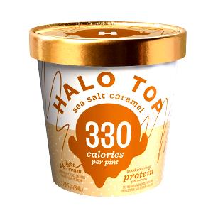 1/2 cup (70 g) Sea Salt Caramel Ice Cream