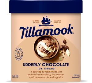 1/2 cup (70 g) Udderly Chocolate Ice Cream