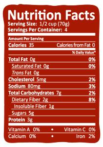 1/2 cup (70 g) Vanilla Maple Frozen Dessert
