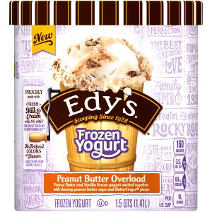 1/2 cup (71 g) Lowfat Peanut Butter Cup Frozen Yogurt