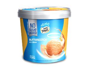 1/2 cup (71 g) No Sugar Added Fat Free Butterscotch Swirl Ice Cream