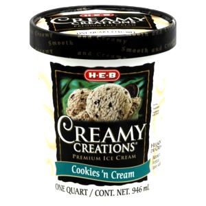 1/2 cup (72 g) Creamy Creations Cookies 