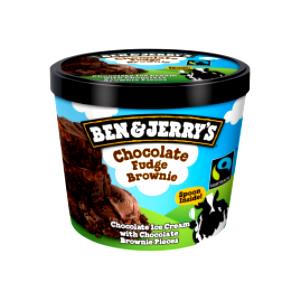 1/2 cup (72 g) Fudge Brownie Ice Cream