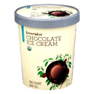 1/2 cup (73 g) GreenWise Organic Chocolate Ice Cream