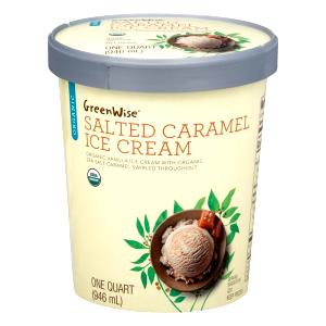 1/2 cup (73 g) GreenWise Organic Salted Caramel Ice Cream