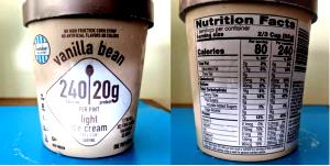 1/2 cup (73 g) Lotta Mint Chip