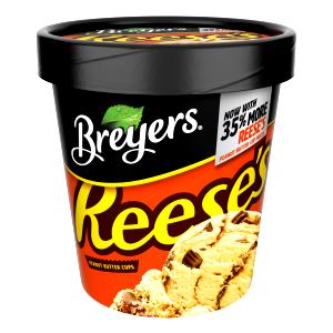1/2 cup (73 g) Peanut Butter Ice Cream with Twix