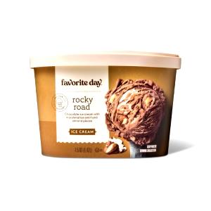 1/2 cup (73 g) Rocky Road Ice Cream