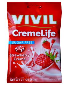 1/2 cup (74 g) No Sugar Added Strawberries N Cream