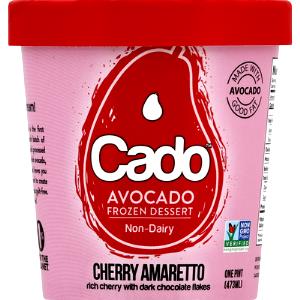 1/2 cup (75 g) Avocado Frozen Dessert - Cherry Amaretto