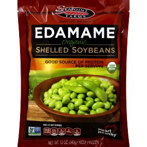 1/2 cup (75 g) Frozen Edamame - Organic Shelled Soybeans