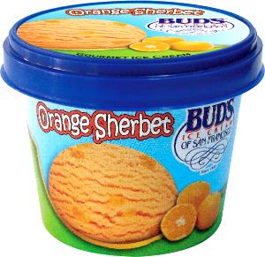 1/2 cup (76 g) Orange Cream Sherbert