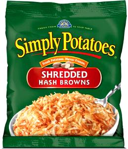 1/2 cup (78 g) Shredded Hash Browns
