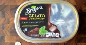 1/2 cup (79 g) Gelato Indulgences Mint Chocolate