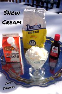 1/2 cup (80 g) Snow Cream