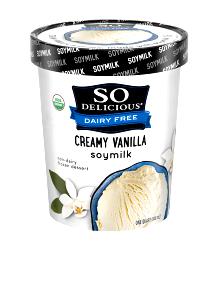 1/2 cup (81 g) Organic Soy Creamy Vanilla Non-Dairy Frozen Dessert
