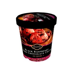 1/2 cup (82 g) Black Raspberry Dark Chocolate Chunk Ice Cream