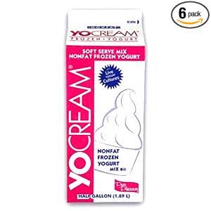 1/2 cup (83 g) Alpine Vanilla Nonfat Frozen Yogurt