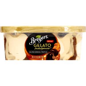 1/2 cup (83 g) Gelato Indulgences Salted Caramel Truffle