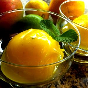 1/2 cup (83 g) Mango Tango Sorbet