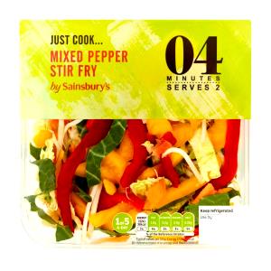 1/2 cup (83 g) Stir Fry Mix Peppers & Onions