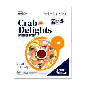 1/2 cup (85 g) Leg Style Imitation Crab Meat
