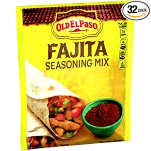 1/2 cup (85 g) Spicy Fajita Blend