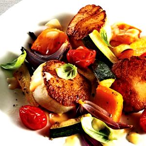 1/2 cup (85 g) Vegi-Scallops