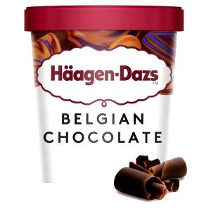 1/2 cup (86 g) Belgian Chocolate Ice Cream