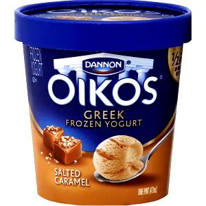 1/2 cup (86 g) Oikos Greek Frozen Yogurt - Salted Caramel