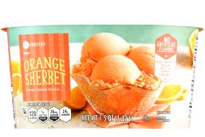 1/2 cup (87 g) Orange Sherbet