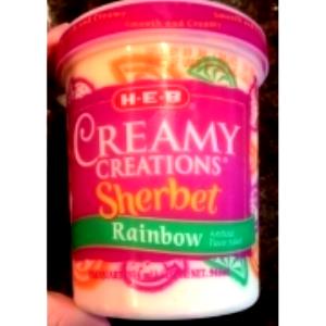 1/2 cup (88 g) Creamy Creations Sherbet