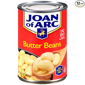 1/2 cup (88 g) Lima Beans No Salt Added