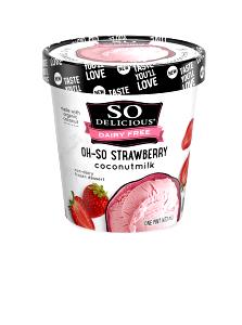 1/2 cup (88 g) Strawberry Non-Dairy Frozen Dessert