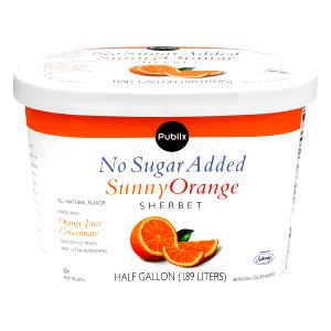 1/2 cup (89 g) Orange Sherbet