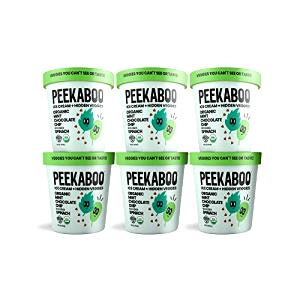 1/2 cup (91 g) Organic Mint Chocolate Chip Ice Cream