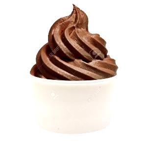 1/2 cup (97 g) Soft Serve Frozen Yogurt - Chocolate