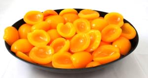 1/2 Cup Apricot Halves, Unpeeled In Light Syrup