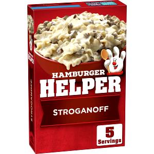 1/2 cup as packaged (1 cup prepared) (29 g) Whole Grain Hamburger Helper - Stroganoff
