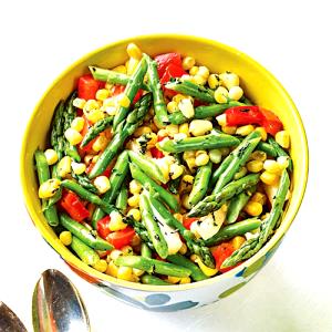 1/2 Cup Asparagus, Jicama, Corn & Red Peppers