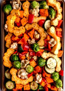 1/2 Cup Autumn Roasted Vegetables