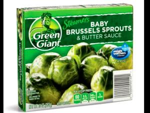 1/2 Cup Baby Brussels Sprouts & Butter Sauce