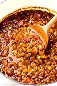 1/2 Cup Baked Beans Brown Sugar & Bacon Flavored Beans