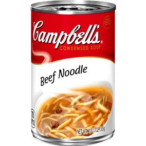 1/2 Cup Beef Noodle Soup, Condensed
