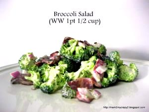 1/2 cup Broccoli Salad