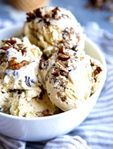 1/2 Cup Butter Pecan Ice Cream