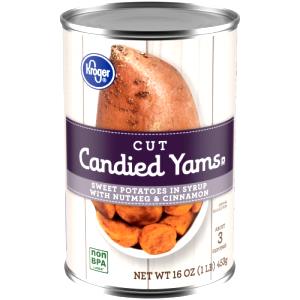 1/2 Cup Candied Yams, Canned