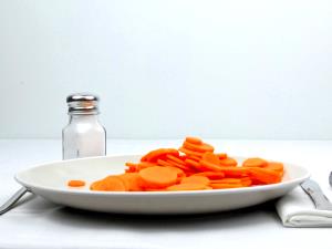 1/2 Cup Carrot, Sliced