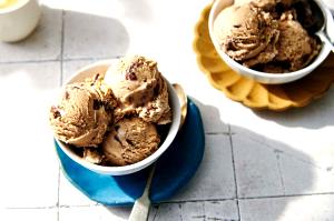 1/2 Cup Ice Cream, Cappuccino Chocolate Chunk, Fat Free